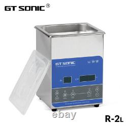 0.5GAL 2L 0.07CF Heating Digital Ultrasonic Cleaner 50W