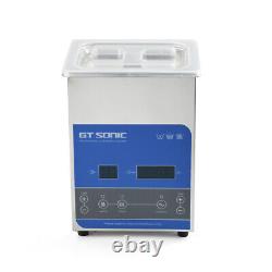 0.5GAL 2L 0.07CF Heating Digital Ultrasonic Cleaner 50W