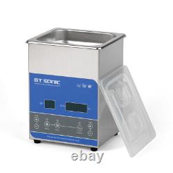 0.5GAL 2L 0.07CF Heating Digital Ultrasonic Cleaner 50W