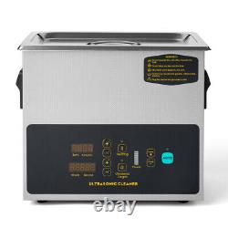0.8GAL 3L Heating Ultrasonic Cleaner 500W Heating Ultrasonic Cleaning Machine wi
