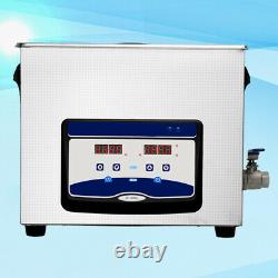 10L-15L Ultrasonic Cleaner Digital Heated Timer Ultra Sonic Cleaner Machine US