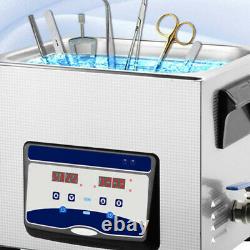 10L-15L Ultrasonic Cleaner Digital Heated Timer Ultra Sonic Cleaner Machine US