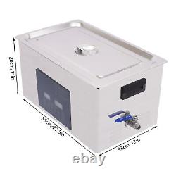 10L/22L Ultrasonic Cleaner Dual Frequency Cleaning Equipment Industry Heated Kit