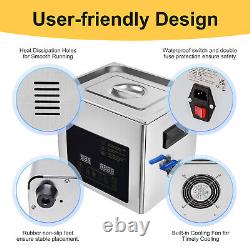 10L 22L Ultrasonic Cleaner Stainless Steel Dual Frequency Jewelry Cleaning Equip