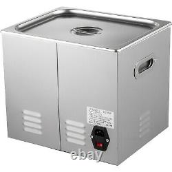 10L 500W Stainless Steel Industry Ultrasonic Cleaner Heated Heater withTimer