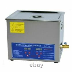 10L Dental Digital LCD Ultrasonic Cleaner Cleaning Stainless Steel JPS-40A Home