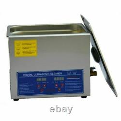 10L Dental Digital LCD Ultrasonic Cleaner Cleaning Stainless Steel JPS-40A Home