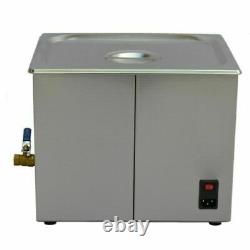 10L Dental Digital LCD Ultrasonic Cleaner Cleaning Stainless Steel Lab Home US