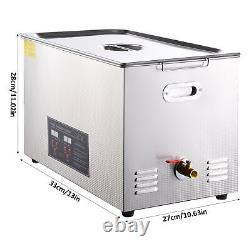 10L Digital Ultrasonic Cleaner Professional Cleaner with Digital Timer & heater