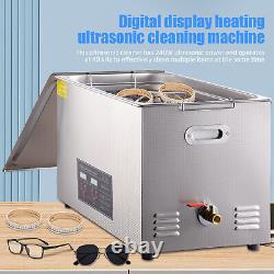 10L Ultra Cleaner with Timer Heating Machine Digital Sonic Cleaner