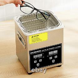 10L Ultrasonic Cleaner Cleaning Equipment Industry Heated 240W with Heater & Timer