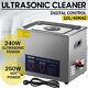 10L Ultrasonic Cleaner Cleaning Equipment Industry Heated With Timer Drain 110V