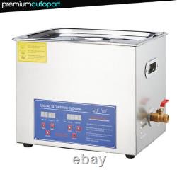 10L Ultrasonic Cleaner Cleaning Equipment Liter Industry Heated With Timer