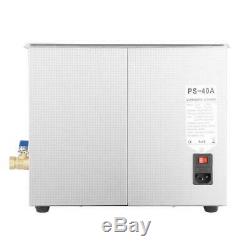 10L Ultrasonic Cleaner Cleaning Equipment Liter Industry Heated With Timer Heater