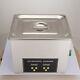 10L Ultrasonic Cleaner Commercial Industry Heated Heater withTimer Jewelry Glasses