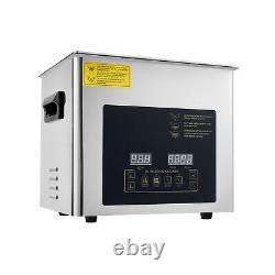 10L Ultrasonic Cleaner Dental Lab Instruments Cleaning Machine with Heater Timer