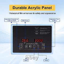 10L Ultrasonic Cleaner Dental Lab Instruments Cleaning Machine with Heater Timer