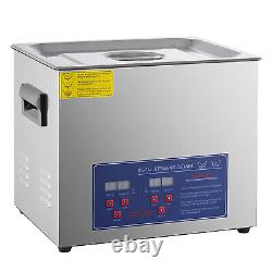 10L Ultrasonic Cleaner Digital Sonic Cleaning Equipment Industry Heated With Timer