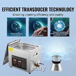 10L Ultrasonic Cleaner with Timer Heating Machine Digital Sonic Cleaner