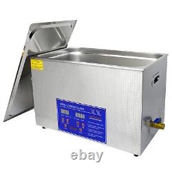 110V 30L Ultrasonic Cleaner 8.0 Gal Professional Ultrasonic Cleaner 40kHz