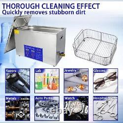 110V 30L Ultrasonic Cleaner 8.0 Gal Professional Ultrasonic Cleaner 40kHz