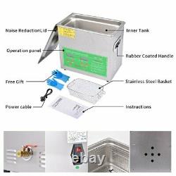 15L 10L 6L Commercial Ultrasonic Cleaner Industry Heated Heater Jewelry Glasses