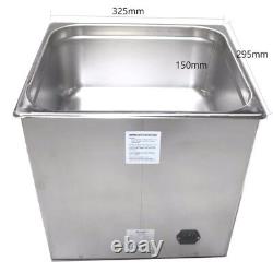 15L Degas Sweep Heated Ultrasonic Cleaner Industrial Cleaning Machine DR-DS150