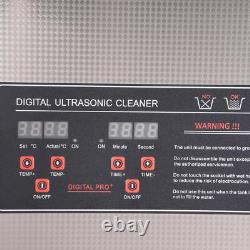 15L Digital Ultrasonic Cleaner Professional Cleaner with Digital Timer & heater