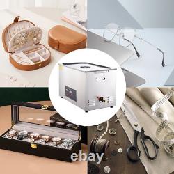 15L Digital Ultrasonic Cleaner Professional Cleaner with Digital Timer & heater