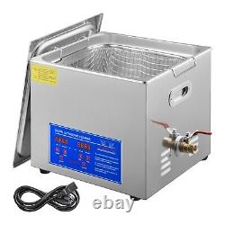 15L Heated Digital Ultrasonic Cleaner (US Standard 110V)