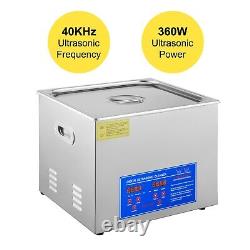 15L Heated Digital Ultrasonic Cleaner (US Standard 110V)