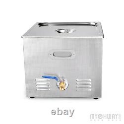 15L Professional Digital Ultrasonic Cleaner Machine With Timer Heated Cleaning