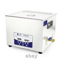 15L Professional Ultrasonic Cleaner Machine with Digital Touchpad Timer Heated