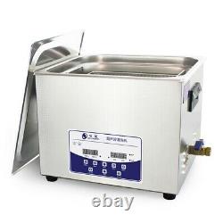 15L Professional Ultrasonic Cleaner Machine with Digital Touchpad Timer Heated