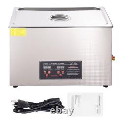 15L Stainless Steel Ultrasonic Cleaner Cleaning Equipment With Heating & timing