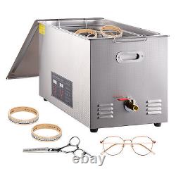 15L Stainless Ultrasonic Cleaner Cleaning Equipment Industry Heated With Timer