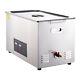 15L Stainless Ultrasonic Cleaner Cleaning Equipment Industry Heated with Timer