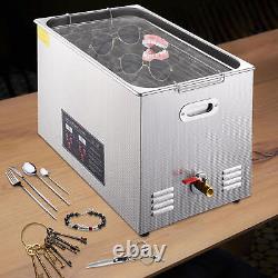 15L Ultra Cleaner with Timer Heating Machine Digital Sonic Cleaner