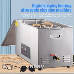 15L Ultra Cleaner with Timer Heating Machine Digital Sonic Cleaner