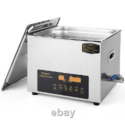 15L Ultrasonic Cleaner Cleaning Equipment Industry Heated Dual-Frequency w Timer