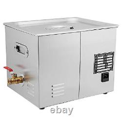 15L Ultrasonic Cleaner Cleaning Equipment Liter Heated With Timer Heater for US