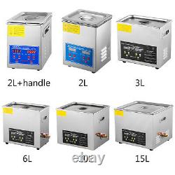 15L Ultrasonic Cleaner High Heated Power Clean Equipment for Auto Parts with Timer