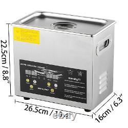 15L Ultrasonic Cleaner High Heated Power Clean Equipment for Auto Parts with Timer