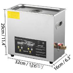 15L Ultrasonic Cleaner High Heated Power Clean Equipment for Auto Parts with Timer