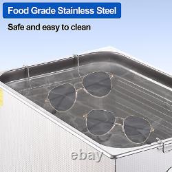 15L Ultrasonic Cleaner Machine with 360W Power Timer 400W Heater Brand New