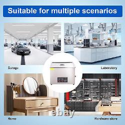 15L Ultrasonic Cleaner Machine with 360W Power Timer 400W Heater Brand New