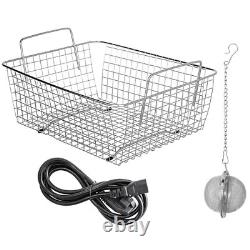 15L Ultrasonic Cleaner Stainless Steel Professional Knob Control with Heater Timer