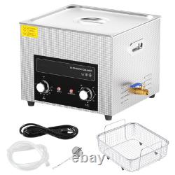 15L Ultrasonic Cleaner with Heater Timer & Basket Digital Sonic Machine