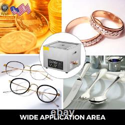 15L Upgraded Ultrasonic Cleaner 600W Heater 360W Ultrasonic Professional Digital
