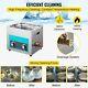 15l Stainless Steel Liter Industry Heated Ultrasonic Cleaner Heater Withtimer Usa